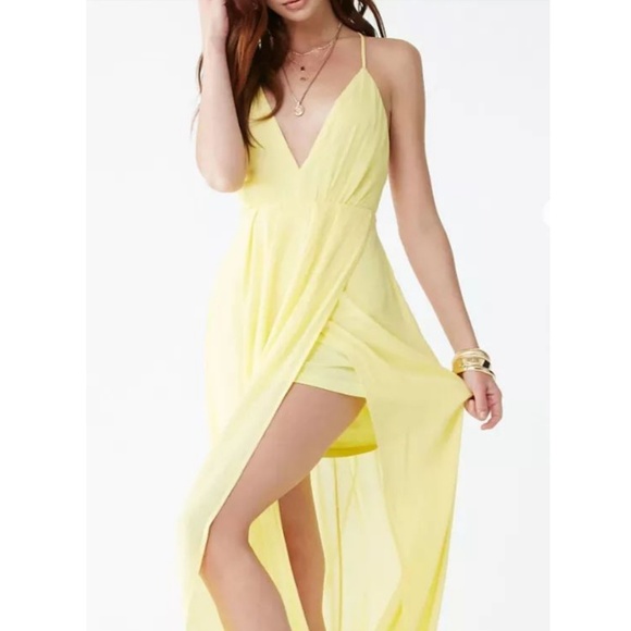 Forever 21 Dresses & Skirts - ●FOREVER 21 Cami Split Maxi Dress